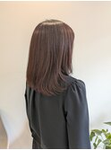 ピンクブラウンカラー