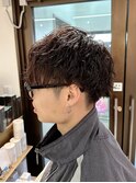 メンズマッシュ　ツイストスパイラルパーマ　佐世保