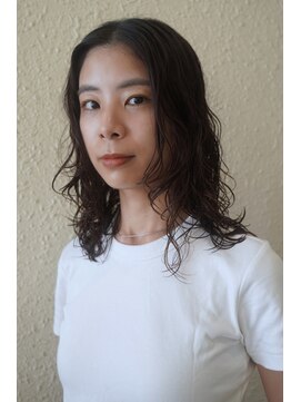 繭 ニュアンスミディアムパーマ