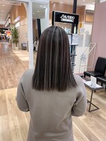 キセイ イオンモール新利府北館店(KISEI)&nbsp;コントラストハイライト×シルバー