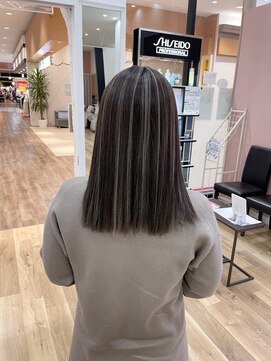 キセイ イオンモール新利府北館店(KISEI) コントラストハイライト×シルバー