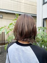 エイゾー(EIZO)&nbsp;ボブ/ボブレイヤー/くびれボブ/外ハネ/ブリーチなし/ベージュ