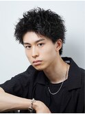 【alpha 新宿】アップバング×スパイキーショート