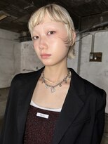 ヌウ(nuu) 〈生平〉デザインカラー/ケアブリーチ/ベージュ/ショート