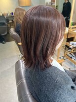 ベルプロッドバイアルター 千葉(bel. prod by aL-ter)&nbsp;レッドブラウンカラー【村田】暗めカラー/グランマッシュ