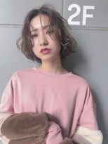 スーリール 新宮店(Sourire) 【パーマスタイル】　ボブ　×　デザインカラー　