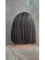 アンバール(amberl) 白髪ぼかしハイライトダブルカラー