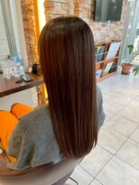 ルページ 千葉(lpage)&nbsp;髪質改善/顔周りレイヤーカット/グレージュ[千葉/千葉駅]