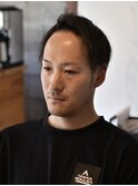 6:4分けセンターパート【メンズカット/倉敷中島/美容院/理容室】