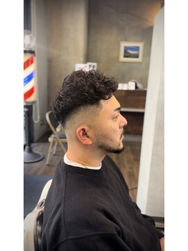 タフ バーバーショップ(TOUGH BARBER SHOP) perm style