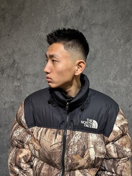 ドゥーエン 緑橋店(DoEN) スキンフェード×フェザーアップ