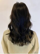 エクラート イーリス 高田馬場店(ECLART IriS)&nbsp;暗髪オリーブグレージュ×大人ゆる巻きロング