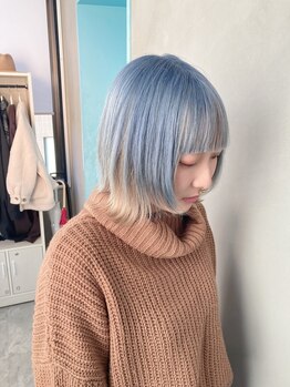 アクト 原宿(ACT)の写真/【原宿/学割U24】初めてのブリーチもお任せ◎ダブルカラーで作る、自分だけの似合わせ垢抜けヘア★