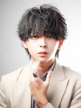 《ソフトルーズパーマ》柔らかいカールで優しい印象になるので女子ウケ抜群【メンズ/横浜】