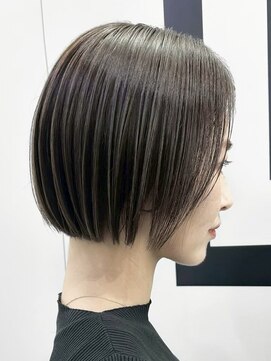 ブレス ヘアデザイン(BLESS hair design) 静岡駅ショートボブショートカット顔まわりレイヤーカット韓国風