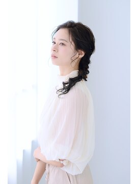アトリエマサコ ホテル横浜キャメロットジャパン店(Atelier MASAKO) 【透明感】ゆる編みおろしアレンジ