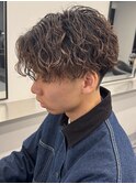 【個性派ストリート】強めスパイラル×ツーブロックマッシュ