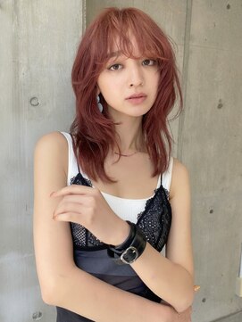 アクシス ナゴヤ(AXIS NAGOYA) 北野イメチェン/ピンクベージュ/アンブレラカラー/前髪/名古屋駅