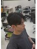 【RIKU限定】パーマNo. 1韓国風ニュアンスパーマ　￥7000（毛流れパーマ）