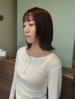 プールト ジュール モナミ(pourtoujours monami)&nbsp;顔周りカット/レイヤーカット