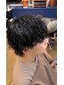 【MAKITO指名限定】メンズカット＋波巻きスパイラル＋TR  ￥13,500~