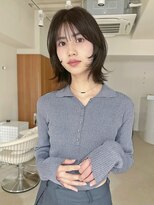 フィルムス 横浜(FILMS+) くびれレイヤー/オリーブベージュ/顔周り/シースルー/横浜+