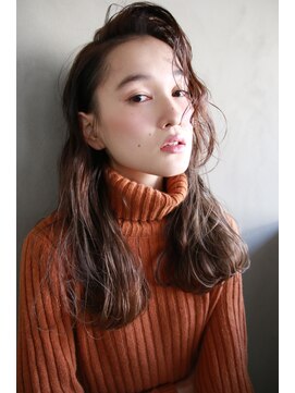 ナヌーク シブヤ(nanuk shibuya) 【nanuk】 ∞ ほつれるようなクセ感サイドパートで少し色気 ∞