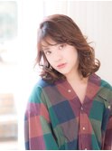 ☆LOCO☆顔周りの似合わせならお任せ！無造作カールのふわミディ