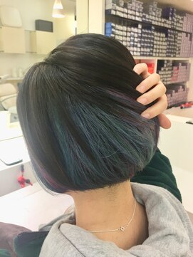 エイブルヘアー(able hair) ユニコーンカラー インナーカラー