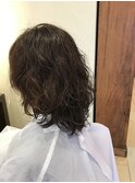 もっちりウエーブパーマ