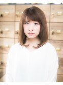 【矢野力也】大人可愛いフェミニンボブ