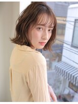 アフロートpd+ KOBE(AFLOATpd+)&nbsp;【神戸三宮】外ハネレイヤーボブ×シースルーバング