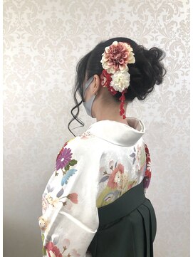 ビューティーサロン コマ(koma) 卒業式☆袴着付け＆ヘアメイク