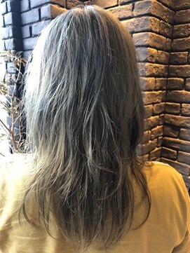 リベア トウキョウ 東大島店(Rever Tokyo) シャギースタイル/マロンベージュ/Aラインボブ/かきあげ　東大島