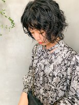 テトヘアー(teto hair) ボブウルフ、ウルフパーマ、ボブパーマ、オン眉バング