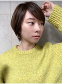 辺見えみり　ショートボブ　ショートカット　30代　40代　表参道