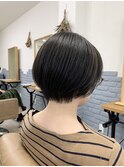 丸みショートボブ