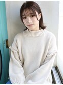 天神【BIRTH】大人可愛い×耳掛け外ハネショート