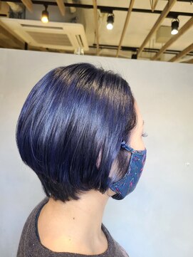 エイト 上野店(EIGHT ueno) 【EIGHT 上野】佐藤 発色よく艶々ネイビーブルー