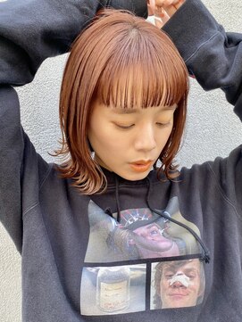 サンド 表参道(sand) 暖色外ハネボブ!