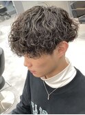 強め波巻きパーマ