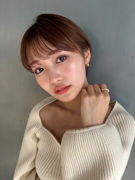 ジーナ 船橋南口(Zina) 髪質改善*フルバング丸みショート*美髪【Zina 船橋南】