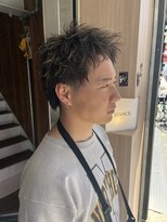 アヴァンス 天王寺店(AVANCE.)&nbsp;【メンズ特化スタイリスト担当】スパイキーショート×メッシュ