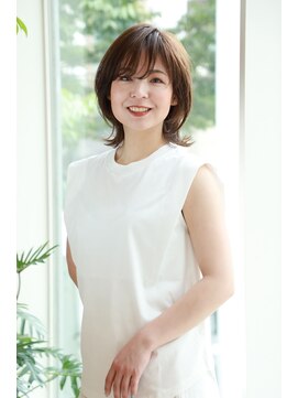 ヘアドゥ 千葉店(hair do) 柔らかいひし形ミディアム