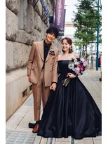 ヘアセットサロンシャルメ 梅田店(Hair Make Salon CHARMER)&nbsp;《ウェディング》洋装×ロケーション撮影