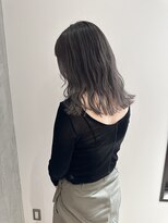 ヨーク(YOKE)&nbsp;YOKE ぱつっとボブケアブリーチアッシュグレージュ結べるボブ