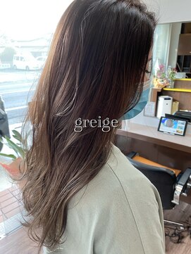 リンイチマルサン(Lin.103) グレージュカラー×グラデーション