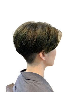 ヘアージャンティ(HAIR GENTIL) ツーブロック刈り上げショート