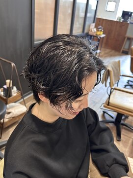 レーノ(leno) ハンサムショートナチュラルパーマ