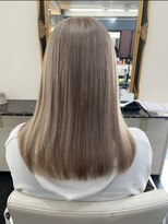 アイズ 渋沢(AIZU)&nbsp;ミルクティーカラー　ケアブリーチダブルカラー